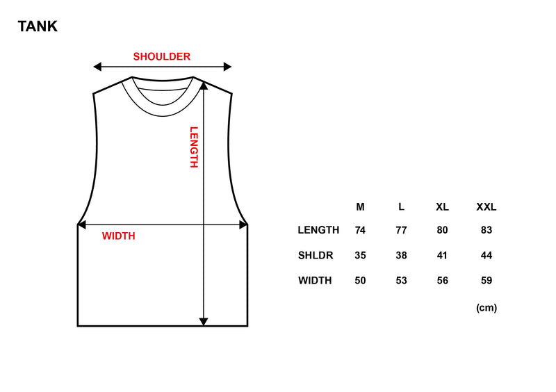 XENO WORKOUT CLUB TANK TOP BLUE GRAY