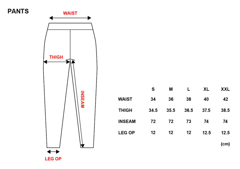 XENO BACK SIDE SWEAT PANTS NATURAL