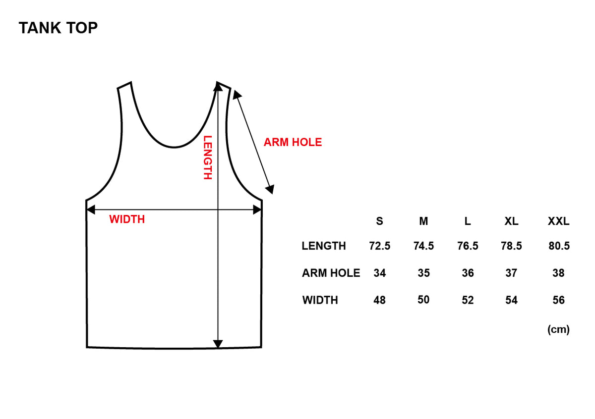 XENO USA LETTERING TANK CHARCOAL