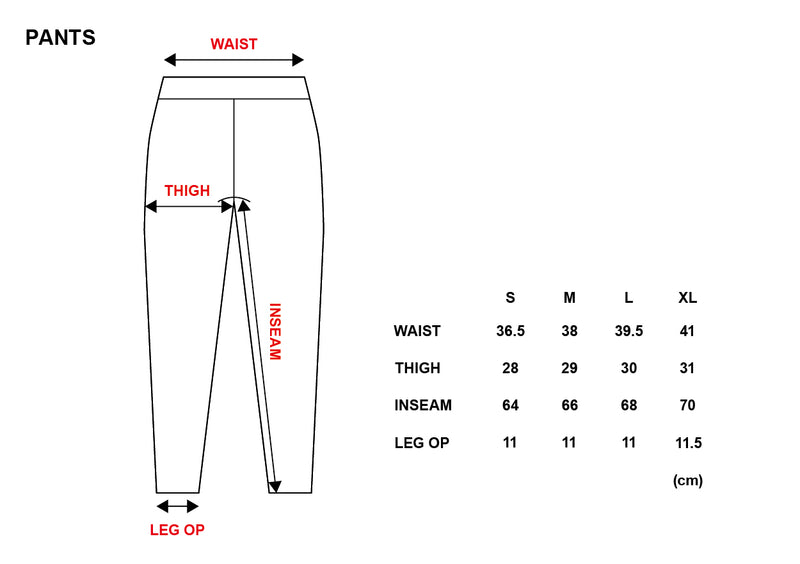 XENO DIAGONAL LINE PANTS KHAKI