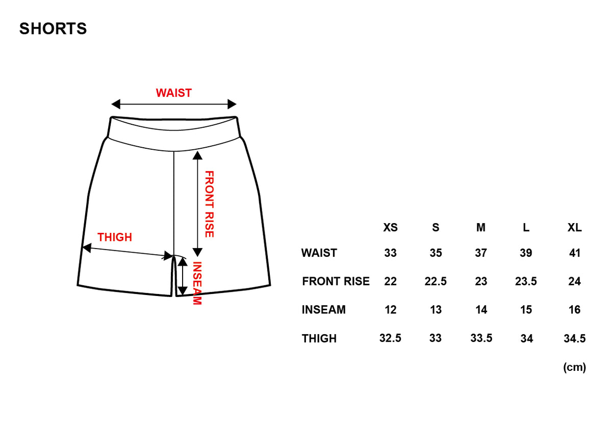 XENO 2TONE STAGE SHORTS WHITE x NAVY