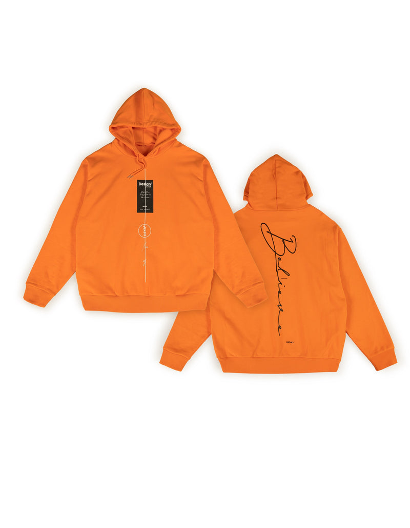 XENO METRON EDITION HOODIE “Design Yourself” Orange