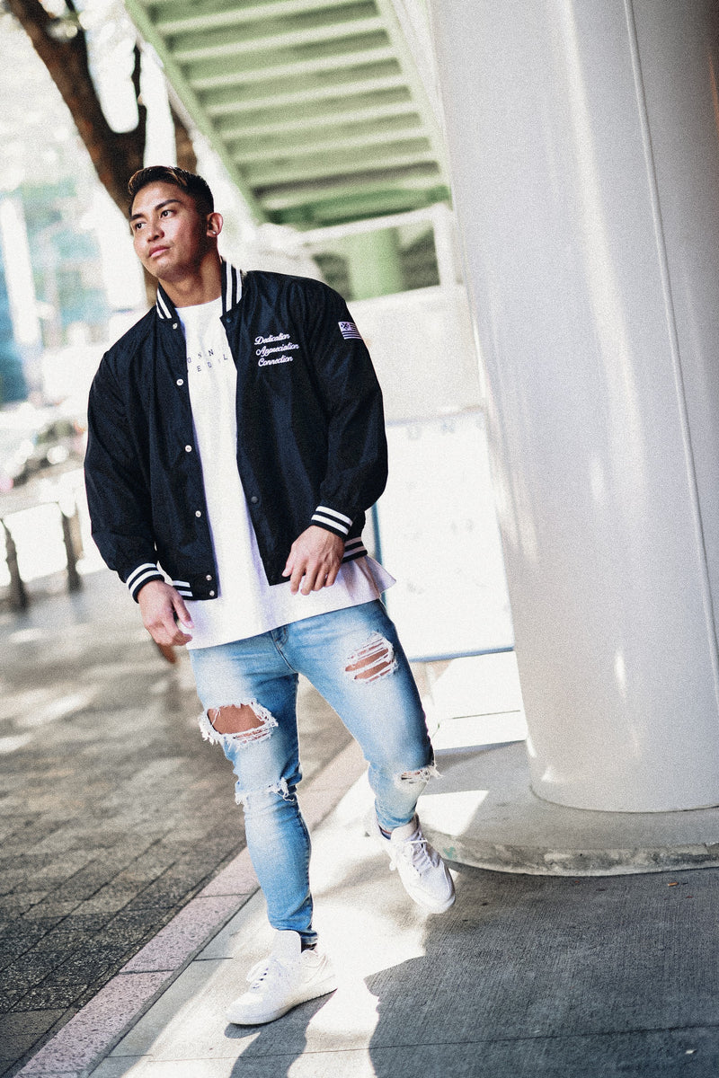 XENO LIGHT WEIGHT STADIUM JACKET Black