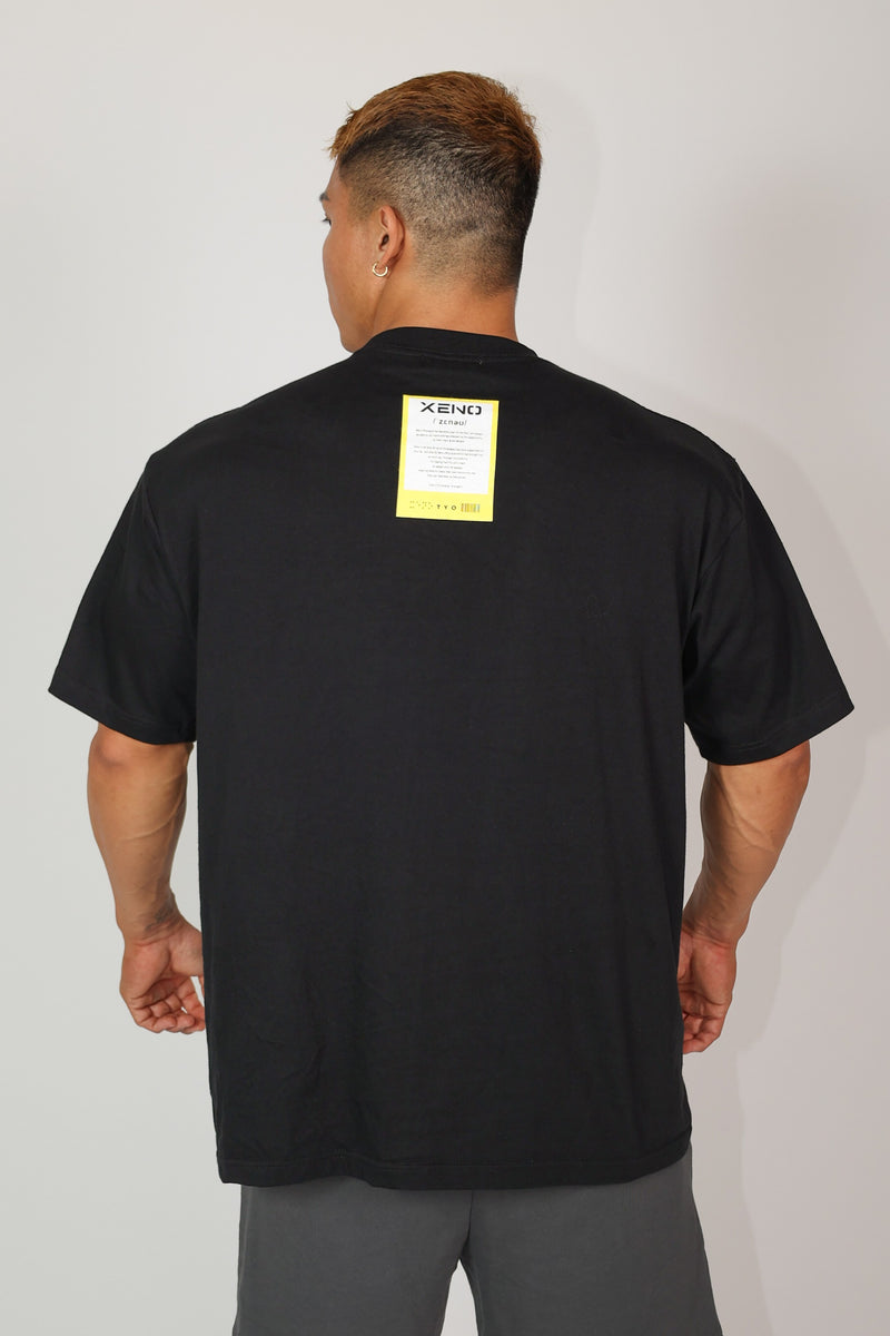 XENO TICKET T-SHIRT BLACK