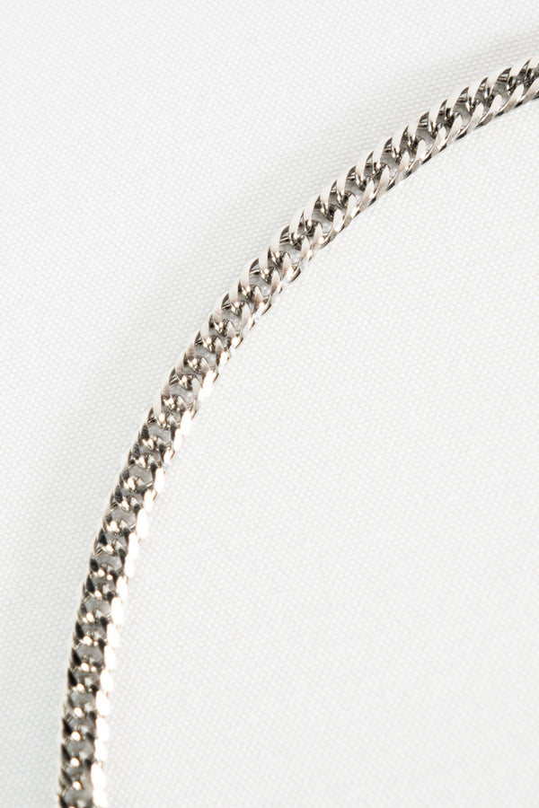XENO CURB CHAIN NECKLACE Silver