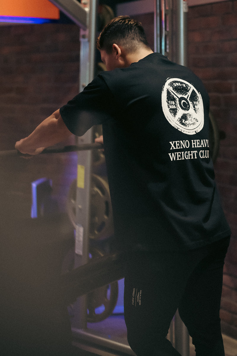 XENO HEAVY WEIGHT CLUB T-SHIRT Black