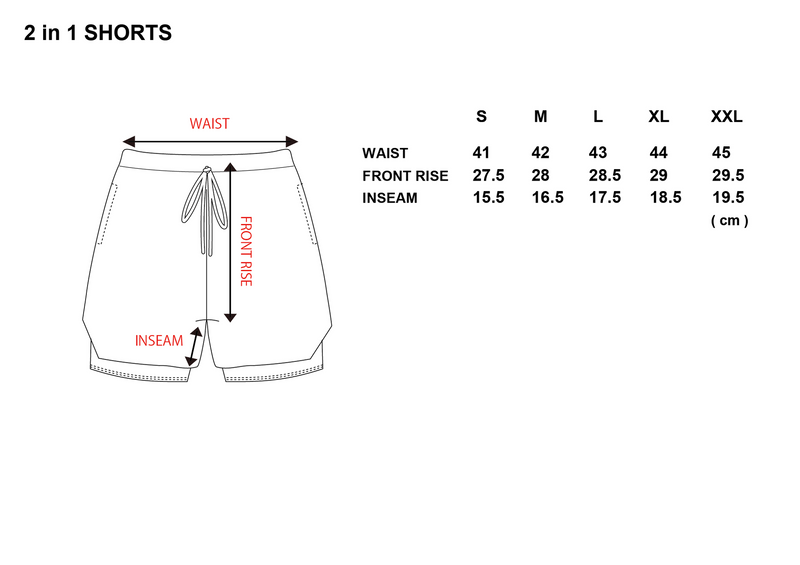 XENO CITY TOUGH LAYERED SHORTS Black