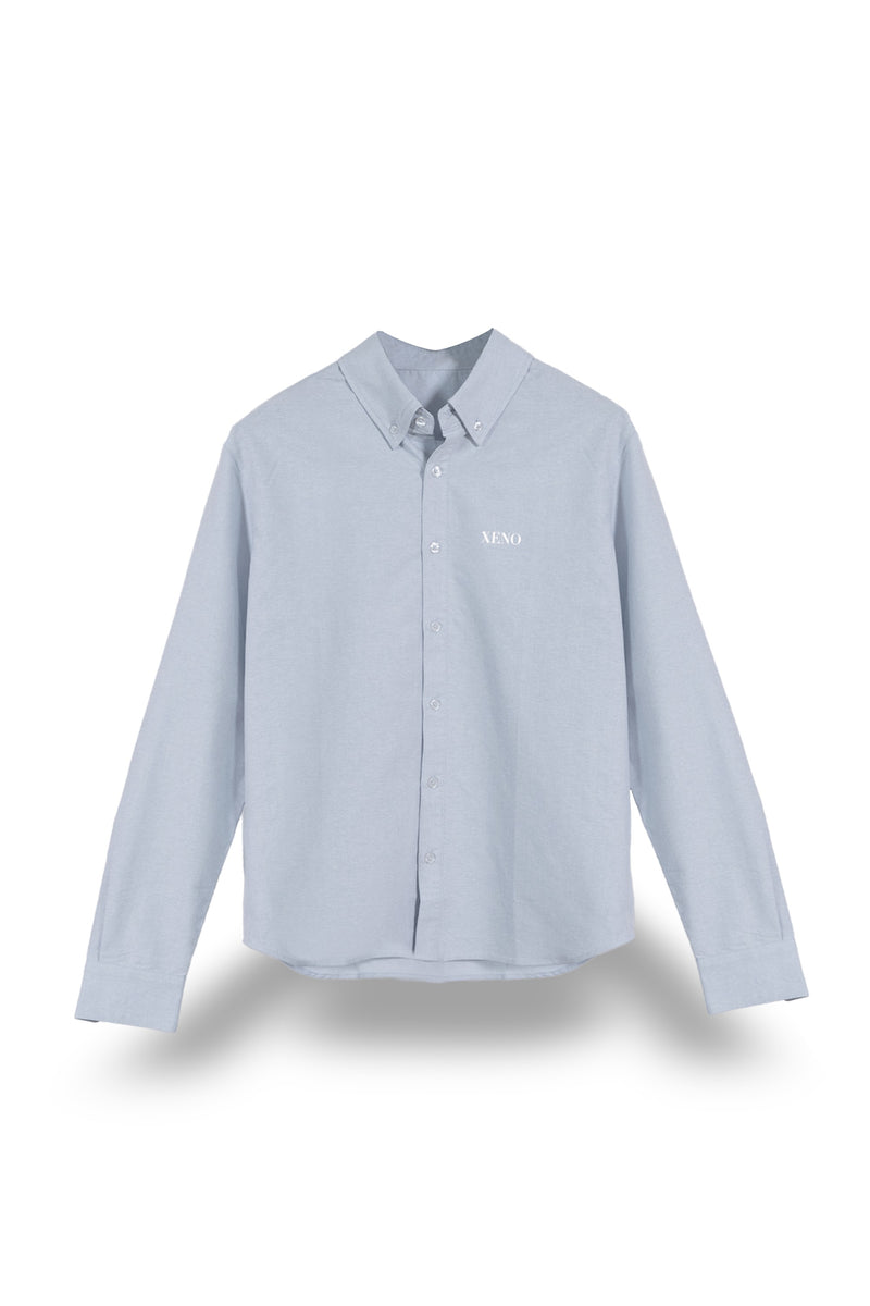 XENO COTTON OXFORD SHIRT LightBlue