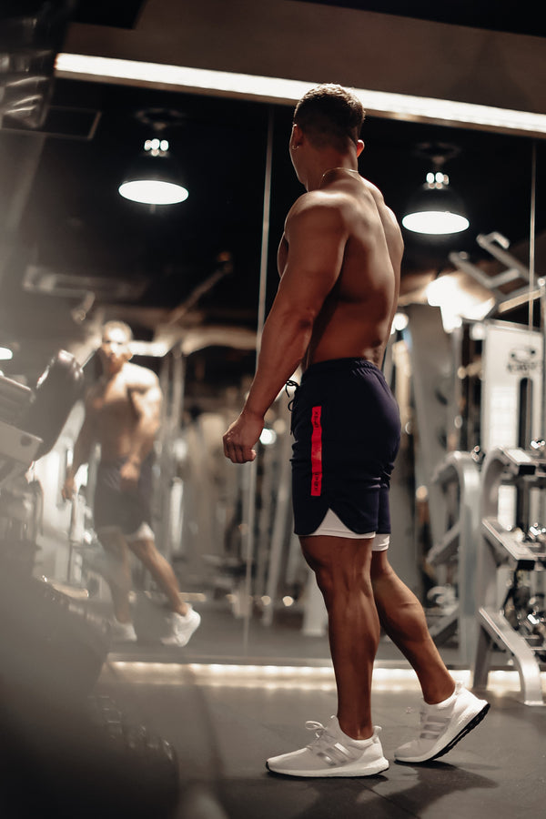 XENO CITY TOUGH LAYERED SHORTS Navy