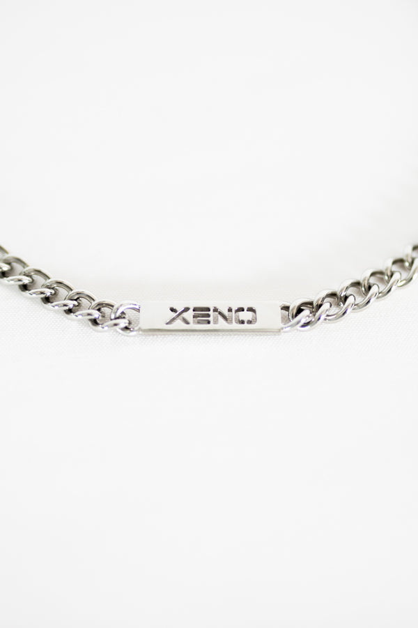 XENO BOLD CHAIN NECKLACE Silver
