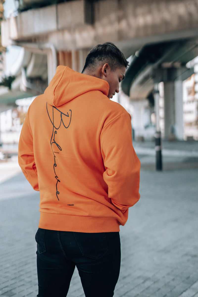 XENO METRON EDITION HOODIE “Design Yourself” Orange