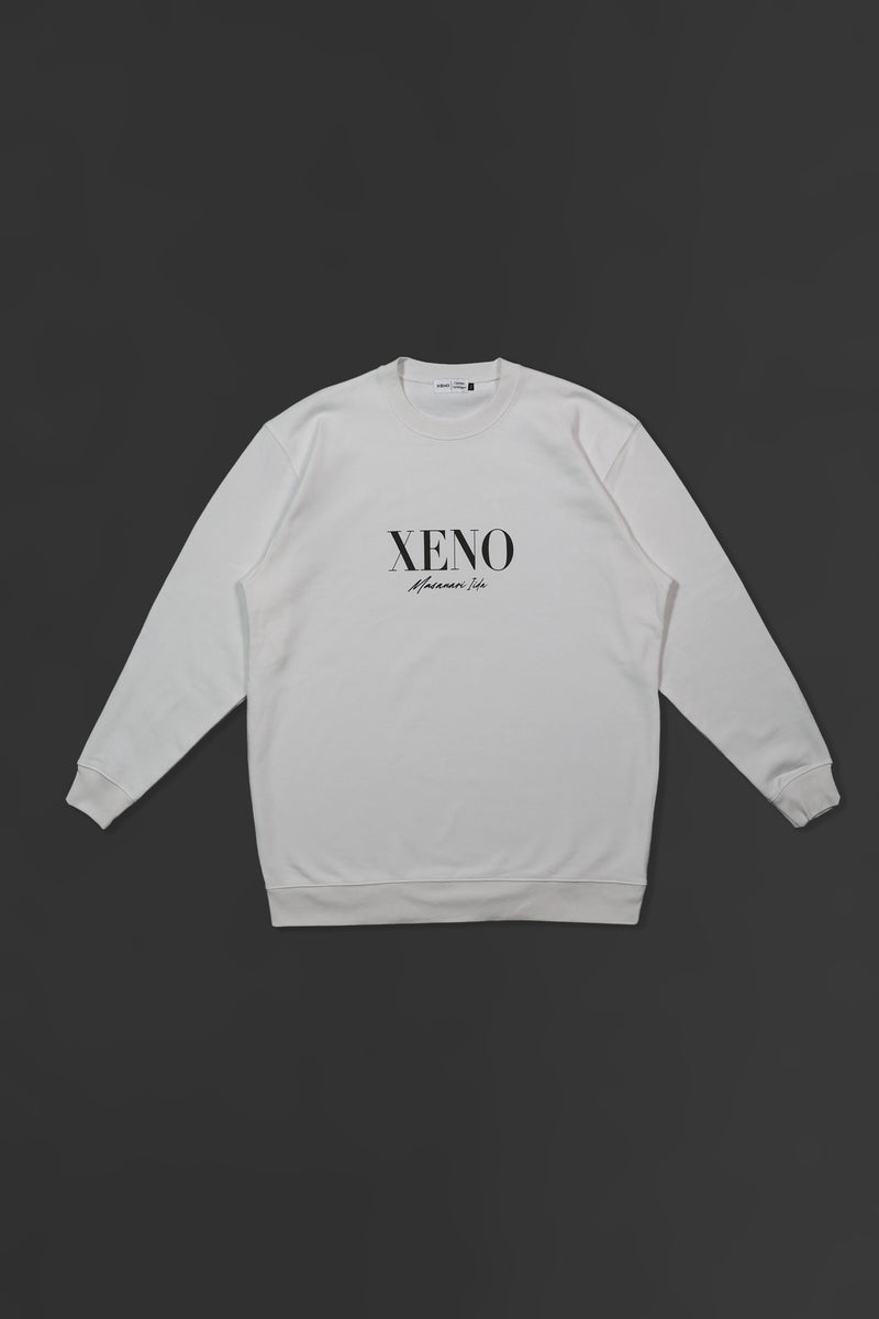 XENO x Masanari Iida Sweat Shirt White