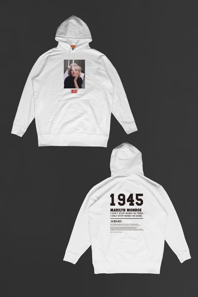 XENO x SCREEN STARS  "MARILYN"  HOODIE White