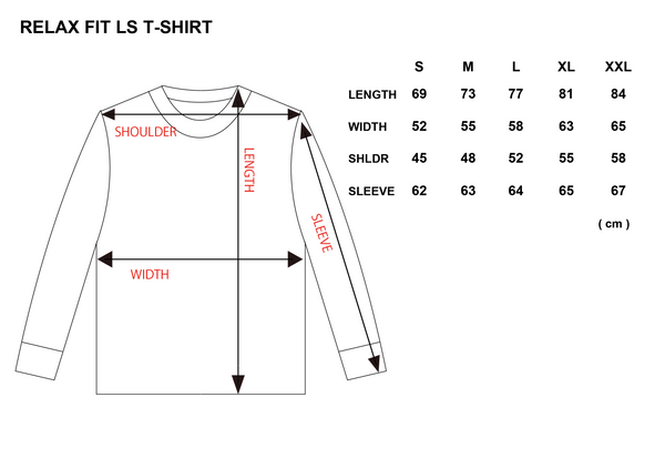 XENO FABRIC SWATCH LS T-SHIRT Black