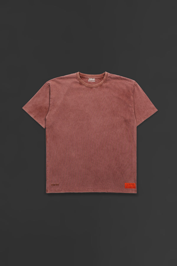 XENO GNS T-SHIRT Brick Red