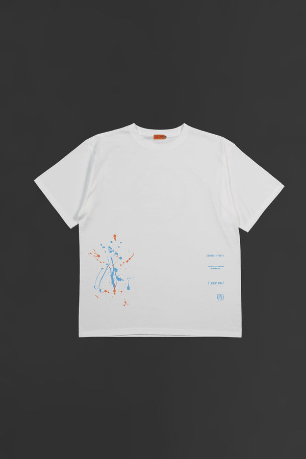 XENO PAINT DRIP T-SHIRT White