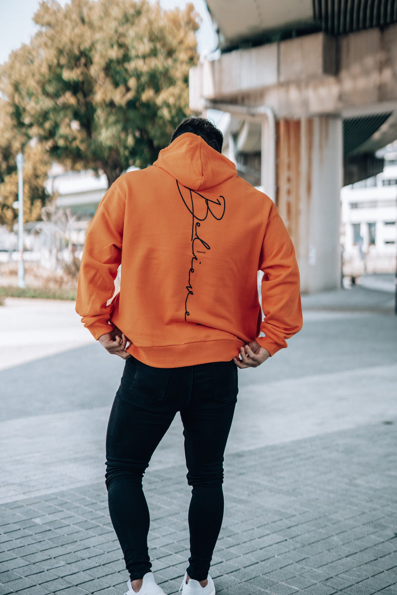 XENO METRON EDITION HOODIE  “Design Yourself” Orange