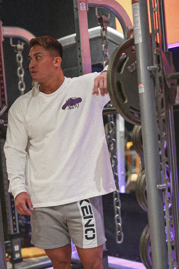 XENO FRONT LINE MESH SHORTS GRAY