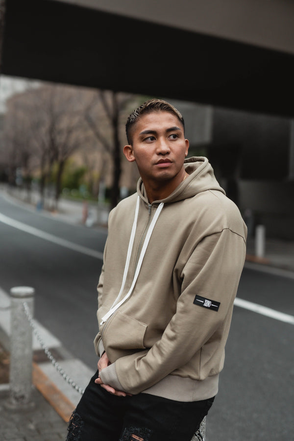 XENO URBAN ZIP UP HOODIE ArmyGreen