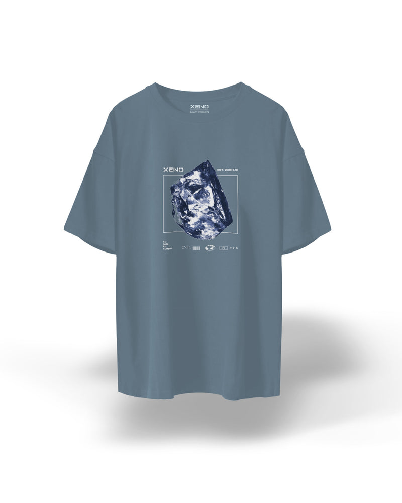 XENO DIAMOND T-SHIRT Dusty Blue