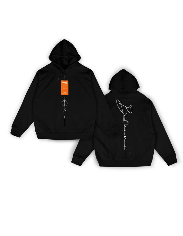 XENO METRON EDITION HOODIE  “Design Yourself” Black