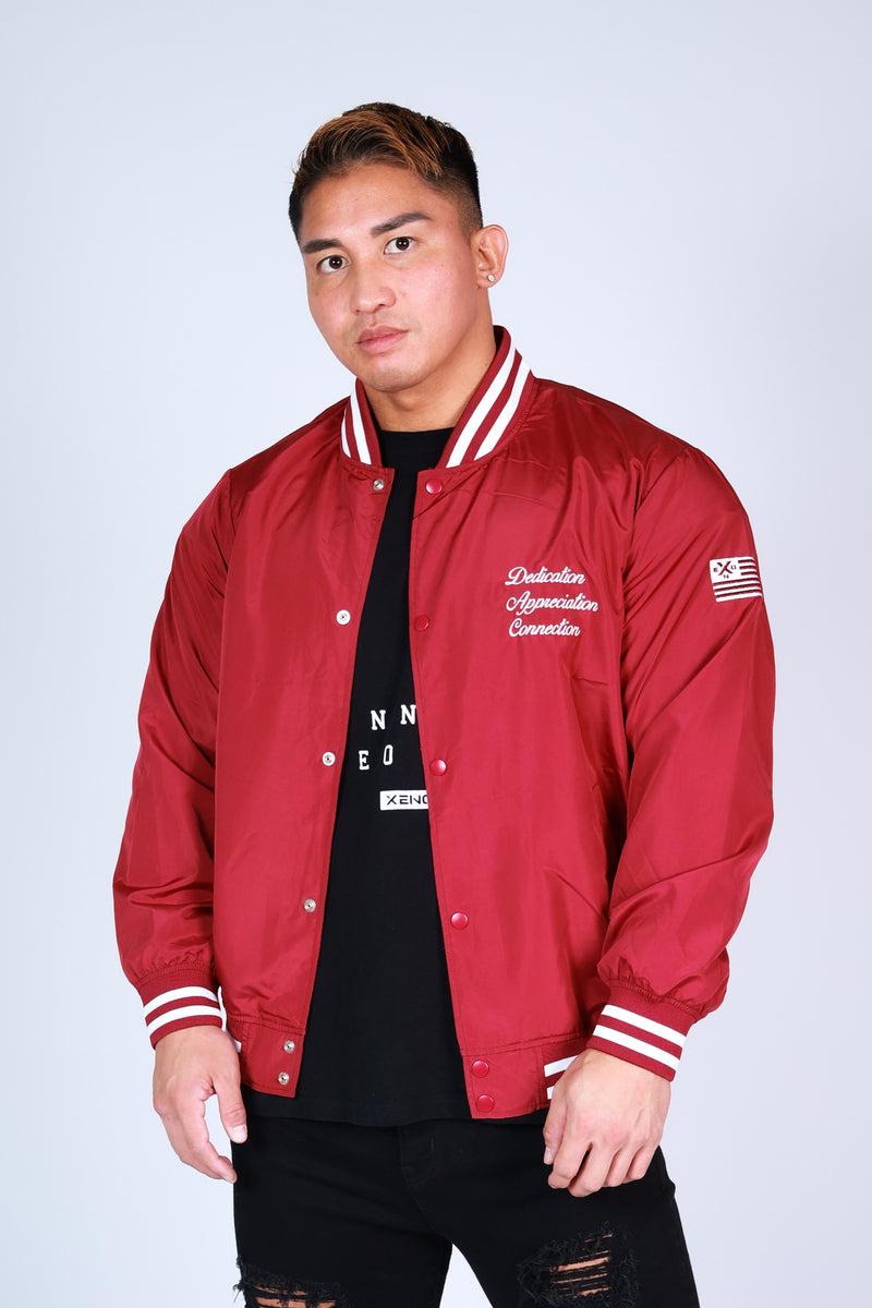 XENO LIGHT WEIGHT STADIUM JACKET Wine