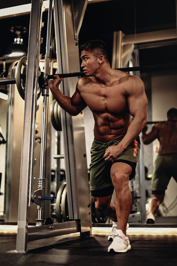XENO CITY TOUGH LAYERED SHORTS Olive